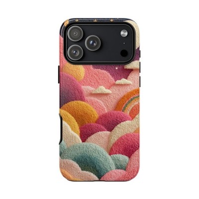 Phone Ink - Lifetime Warranty Custom Case - Sponge Dabbed Cloud Sky Palette