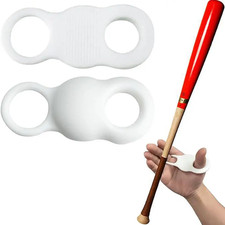 H 2er Set Baseball Daumen Schutz Silikon Softball Batting Grip Zubehör Training