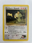 Giovanni’s Meowth 43/132 Pokemon Card Gym Challenge NM