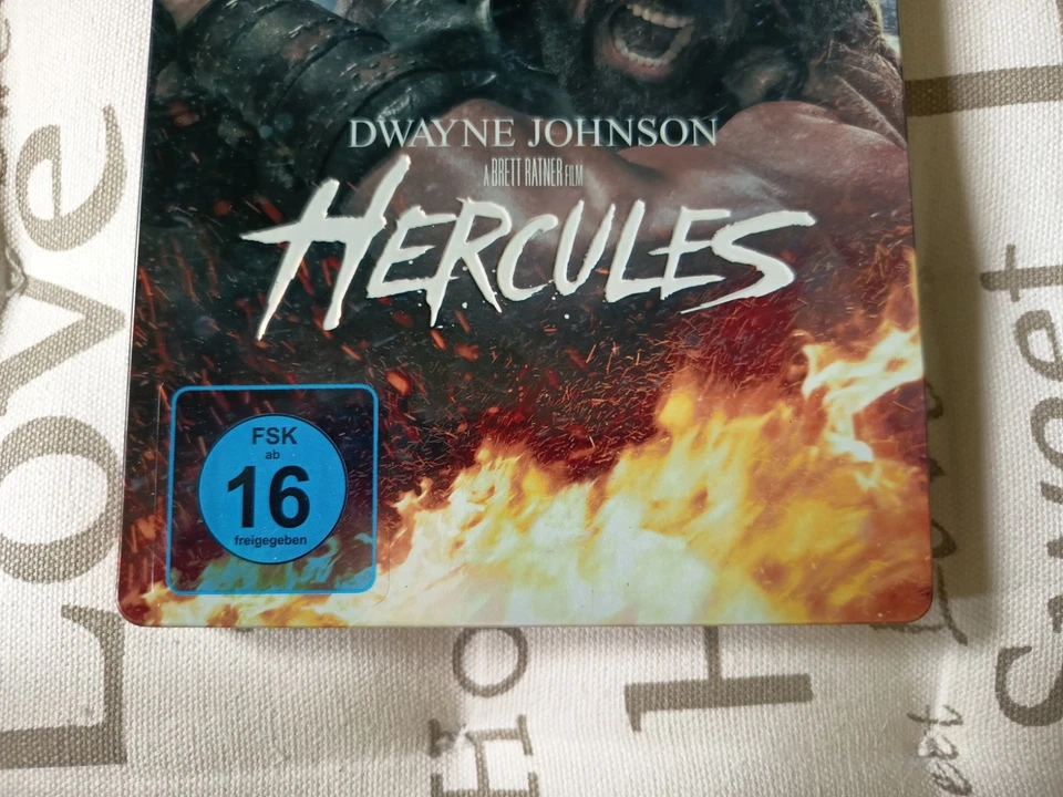 ‼️Hercules - 3D Limited Steelbook Geprägt Blu-Ray + 2D Version + Bonus Disc‼️Top - Bild 4 von 4
