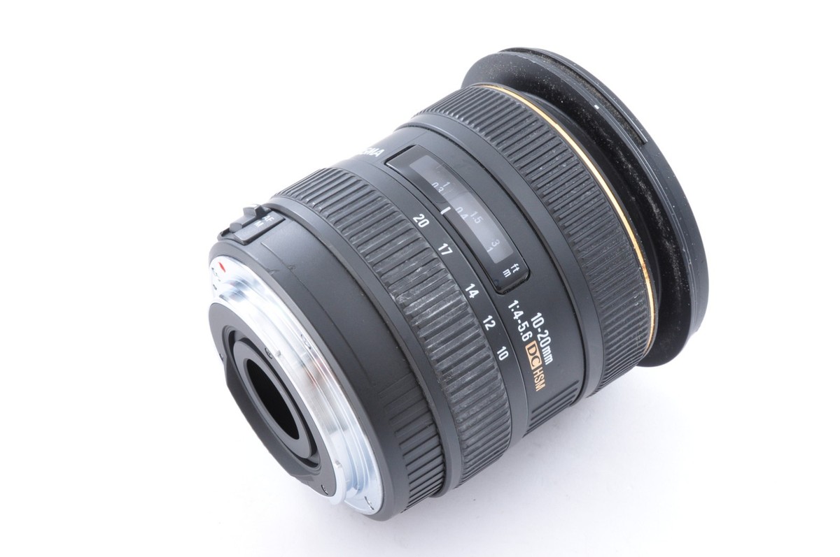 Sigma 10-20mm f/4-5.6 DC HSM EX for Canon EF Wide Angle Lens From