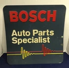 BOSCH Auto Parts Specialist Sign 17'' vintage light cover dealer