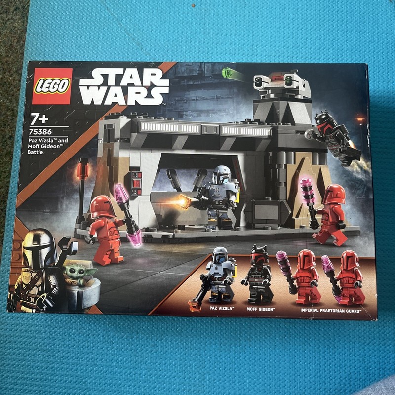 LEGO Star Wars: Paz Vizsla and Moff Gideon Battle (75386)