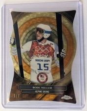 2026 Topps Chrome * BODE MILLER - Winter Olympics - Superfractor  1/1 (only 1)