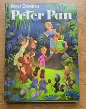 Walt Disney’s Peter Pan (1952) Big Golden Book – Vintage Golden Press NY Classic