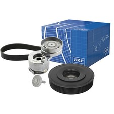 SKF 7PK1127 Keilrippenriemensatz Riemenscheibe für RENAULT LAGUNA MEGANE II 2.0