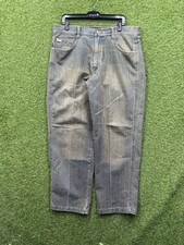 Vintage Baggy Y2K Jeans Mens 30 Dark Wash Wide Leg Rn 114280 USA Kno Betta