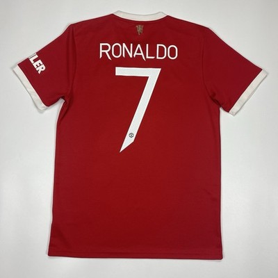 Ronaldo #7 Manchester United 2021 2022 Home Football Shirt Soccer