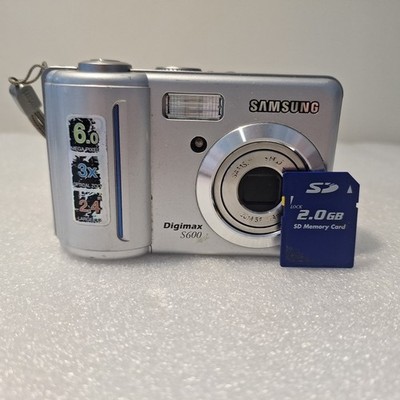 Samsung Digimax S600 6 MP | Silber Beschreibung lesen!