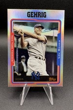 LOU GEHRIG 2025 Topps Archives #226 Rainbow Foil SP /149 New York Yankees HOF 🔥