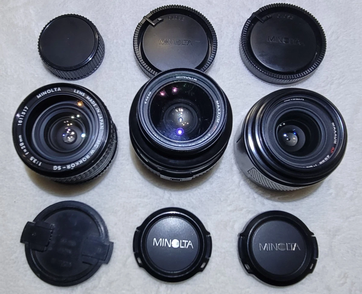 Minolta f/2.8 Camera Lenses 28mm Focal for sale | eBay