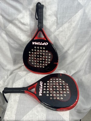 Optima Elite 38 Softfeel Eva Core Padle Tennis Paddle Racquet Reinforced Hitzone