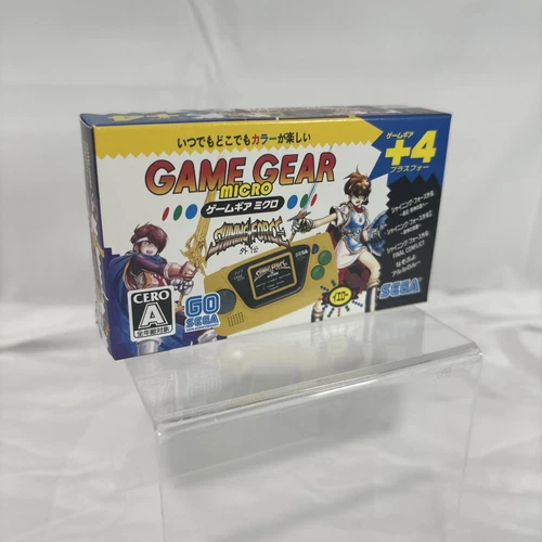 Game Gear Micro Yellow Console SEGA 30th Anniversary Japan Game Sealed - New
