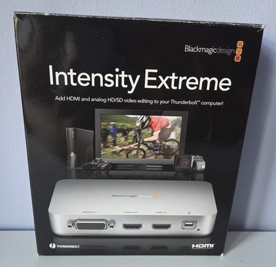 BLACKMAGIC INTENSITY EXTREME HDMI and Analog Capture & Playback Device NIB