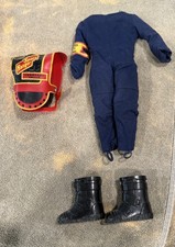 GI JOE ACTION MAN Palitoy RARO Uniforme de Comando Ranger Espacial