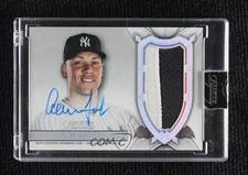 2024 Topps Dynasty Auto Patch Silver 1/5 Aaron Judge #DAP-AJ3 Patch Auto 1o2