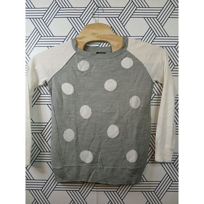 APT. 9 Polka Dot Sweater | Soft Girl Cottagecore Crewneck XS