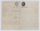 CIVIL WAR LETTER - 7th Connecticut Vols - Soldier Jumps Overboard & Drowns Etc!