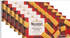 Walker&rsquo;s All-Butter Shortbread Fingers - 8-Count Box (Pack of 6) - Authentic Sho