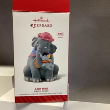 Hallmark Disney 2014 Keepsake Ornament "Baby Mine" from Dumbo Magic Sound works