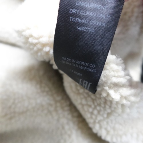 Isabel Marant Jacket XL Black Gray Sherpa Lined Denim Jared Sherpa Lined NEW - Picture 10 of 10