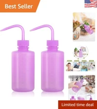 2-Piece Lightweight Tattoo Wash & Watering Bottle Set - 250ml Convenience