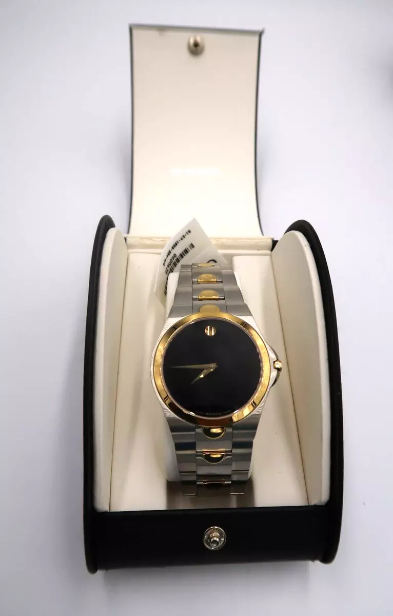 Mens gold hotsell movado