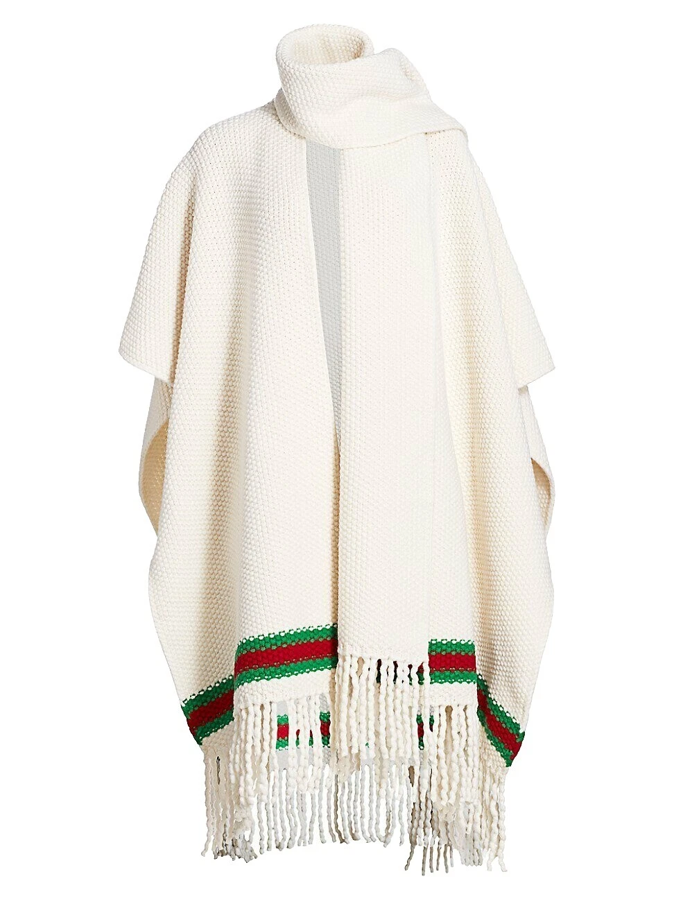 Poncho Casual blanco abrigos, chaquetas y chalecos para Mujeres