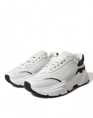 Dolce & Gabbana White Black Low Top Daymaster Sneakers Shoes - 第 3/11 張圖片
