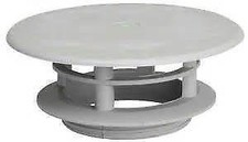 TRUMA CARAVAN ROOF GREY HEATER FLUE COWL CHIMNEY CAP TOP - PART NO: 30010-20900