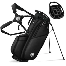 Shopsource 14 Way Lightweight Golf Stand Bag w Full Length Dividers Padded Strap