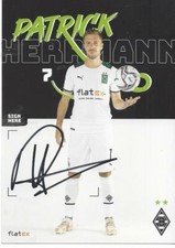 PATRICK HERRMANN-DFB-BORUSSIA M&Ouml;NCHENGLADBACH-AUTOGRAMMKARTE