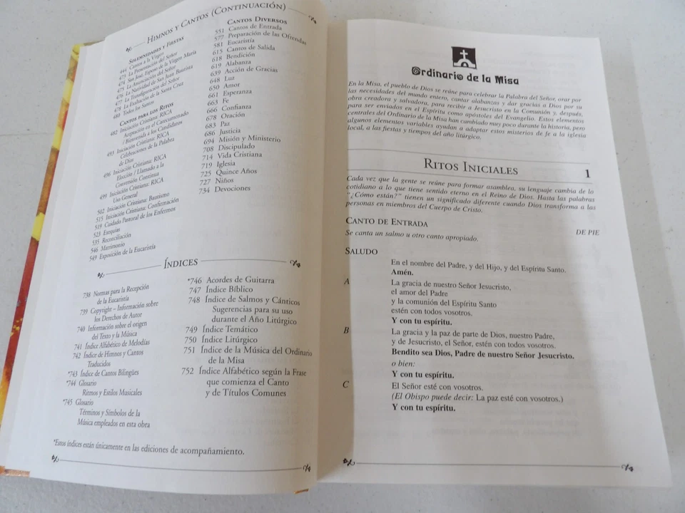 Flor Y Canto: Libro Para La Asamblea, Musica Y Letra Tapa Dura (HARDCOVER) - Image 3 of 4