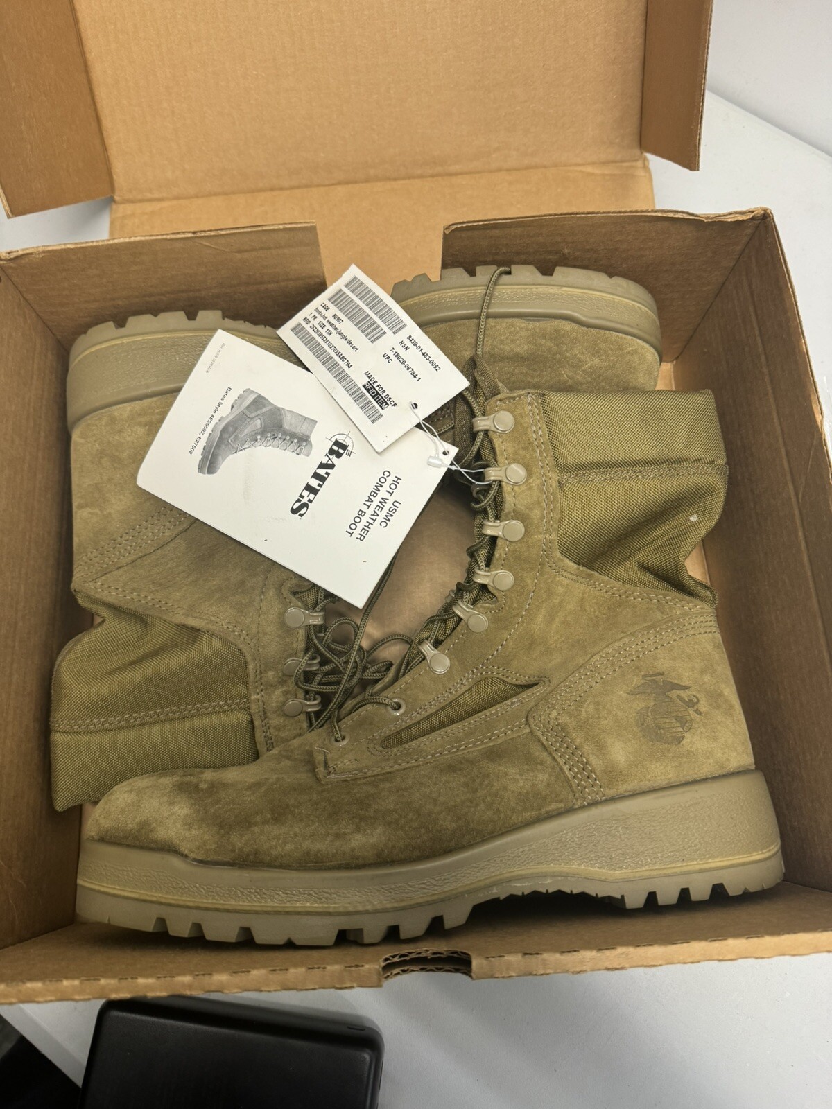 USMC Hot Weather Jungle Boots Size 13N eBay