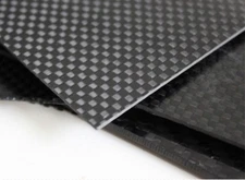 Select 3K Carbon Fiber Plate Panel Sheet  2 Types Weave Matte and Glossy