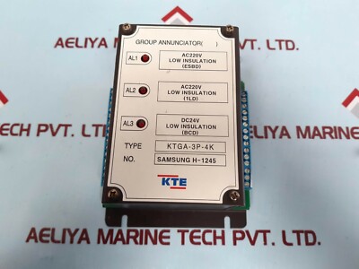 KTE KTGA-3P-4K Group Annunciator AC220V
