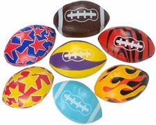 Rhode Island Novelty 3.5" Soft Stuff Football Assortment