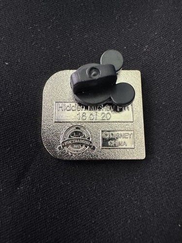 Disney 2011 Mickey Mouse Classic D Pin - Hidden Mickey Authentic Official WDW - Picture 2 of 2