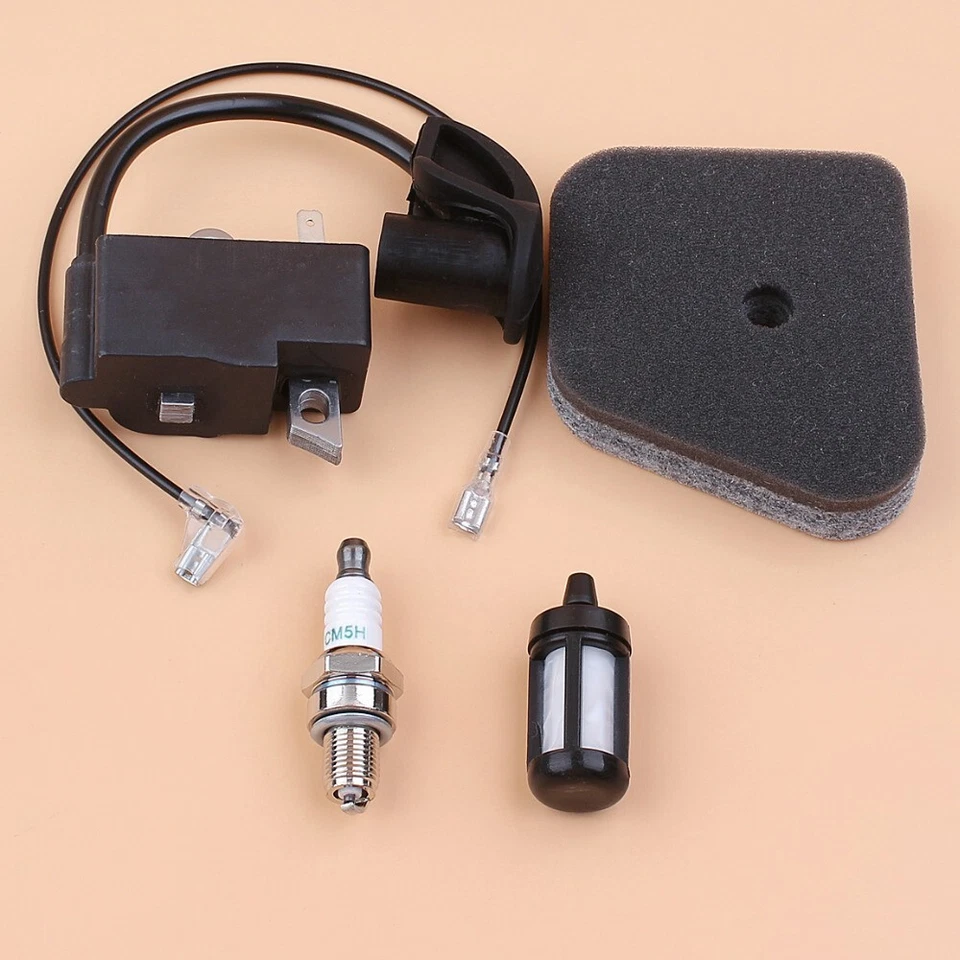 Ignition Coil Module Air Filter For Stihl FS90R FS100R FS110R FS130R KM110R FC90 - Image 3 of 4