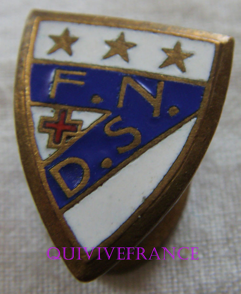 Insigne / Badge - Fédération Nationale Des Sauveteurs En Mer (FNDSM) - Émail - Occasion - France