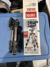 NEW Vintage Solidex Tabletop Tripod for Photo Video Cameras Model PT 80HQ 1991