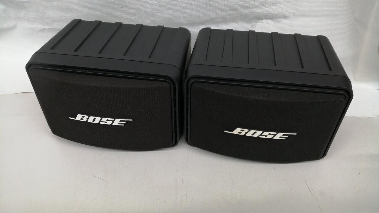 BOSE / 111AD speakers 2 phone speaker system Black From japan [ USED, GOOD ]