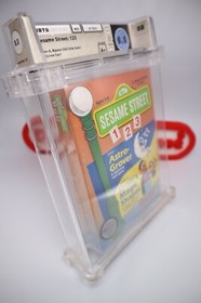 NES Nintendo Game SESAME STREET 123 1 2 3 - New & Sealed! WATA 8.0 with A+ Seal!