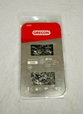 Oregon S56 AdvanceCut 16-Inch Chainsaw Chain - 2 Pack NEW! | eBay