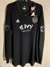 Adidas Authentic MLS Kansas City Sporting Tea...