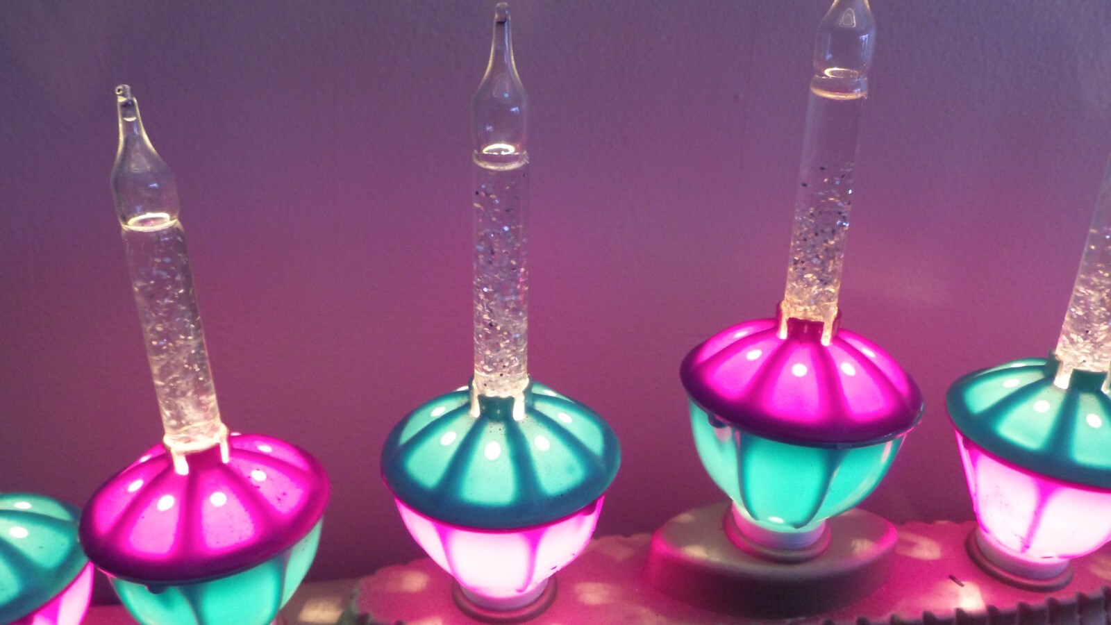 Christopher Radko Electric Bubbling Candolier Christmas Bubble Light eBay