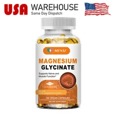 Magnesium Glycinate 400 MG Chealted Cap Improved Immune Health Men Women