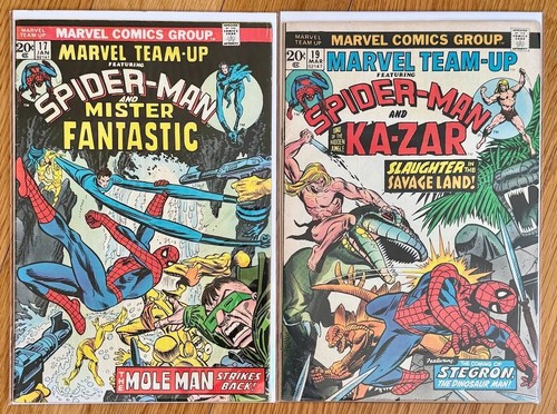 MARVEL TEAM-UP #7-150 HUGE 76 ISSUE RUN LOT Spider-Man Bronze Copper Age VG/VF - Picture 4 of 23