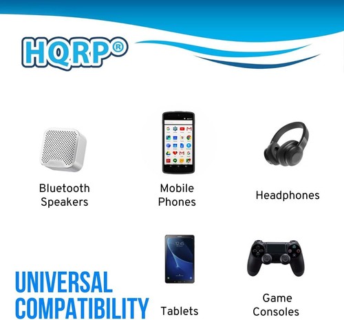 HQRP Micro USB Ladekabel für Logitech Ultrathin Tastatur Folio m1, Abdeckung i5 - Bild 5 von 7