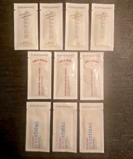 Pure Romance Whipped Kissable Lub,Sensations Cotton Candy Lub,Oak&Amber Shave Cr